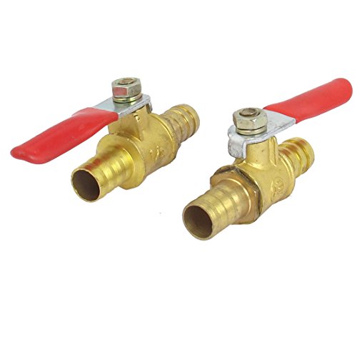 Algopix Similar Product 9 - uxcell Ball Valve ShutOff Valve 10mm