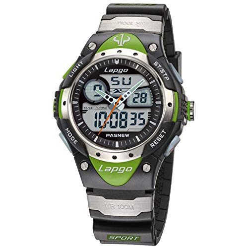 Algopix Similar Product 3 - PASNEW Boys Watch Analog Digital Dual