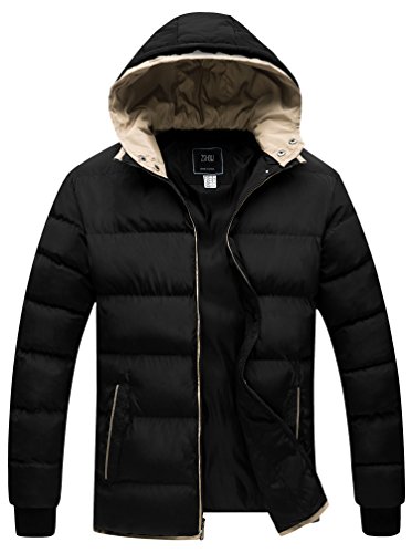 Algopix Similar Product 14 - ZSHOW Mens Winter Double Hooded