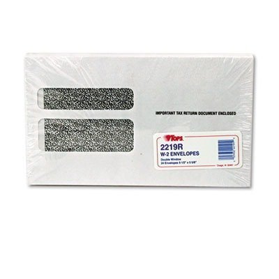 Algopix Similar Product 14 - TOPS PRODUCTS 2219R Double Window Tax
