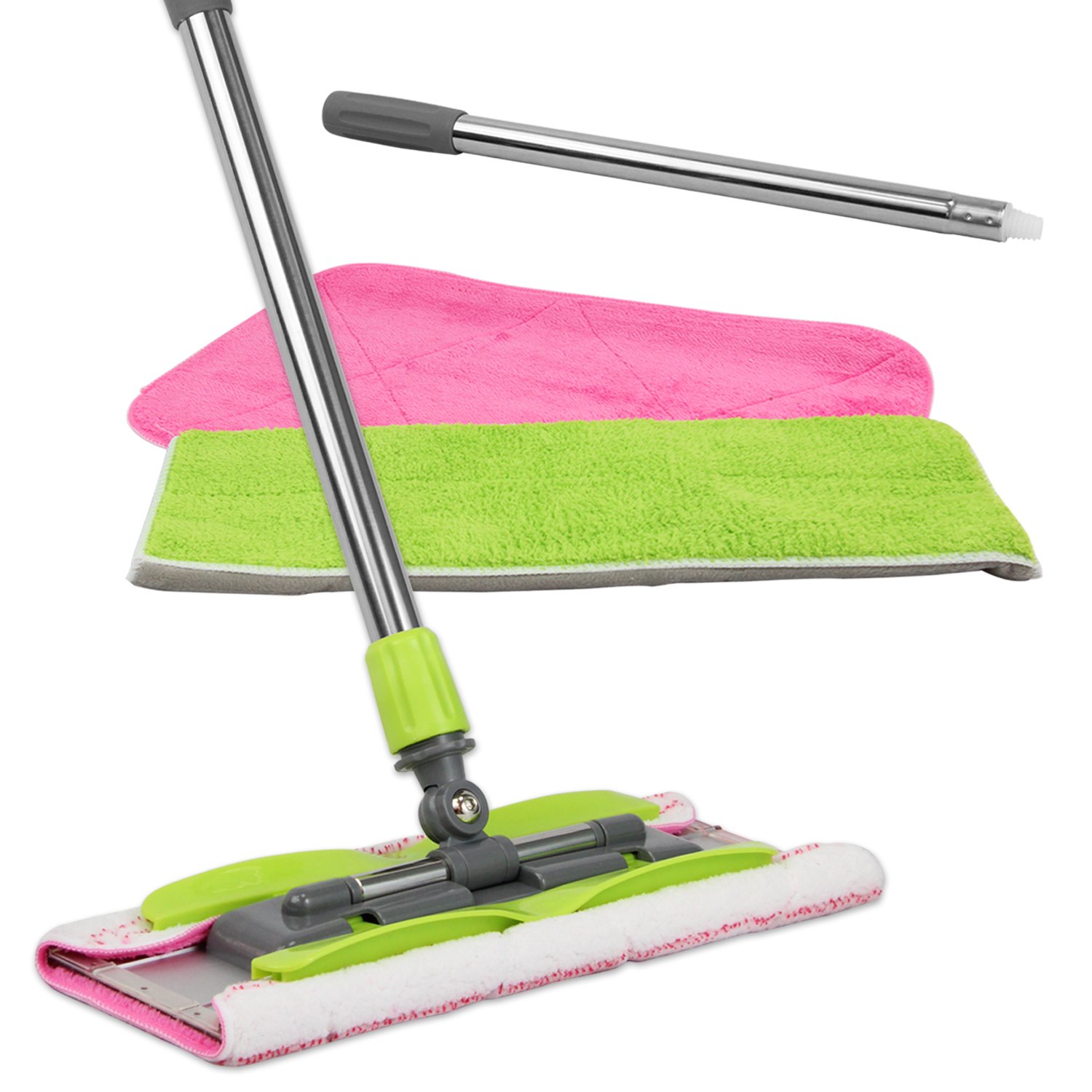 Algopix Similar Product 2 - LINKYO Microfiber Hardwood Floor Mop 3