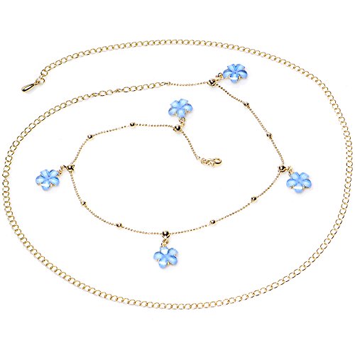 Algopix Similar Product 3 - Body Candy Baby Blue Spring Flower Bead
