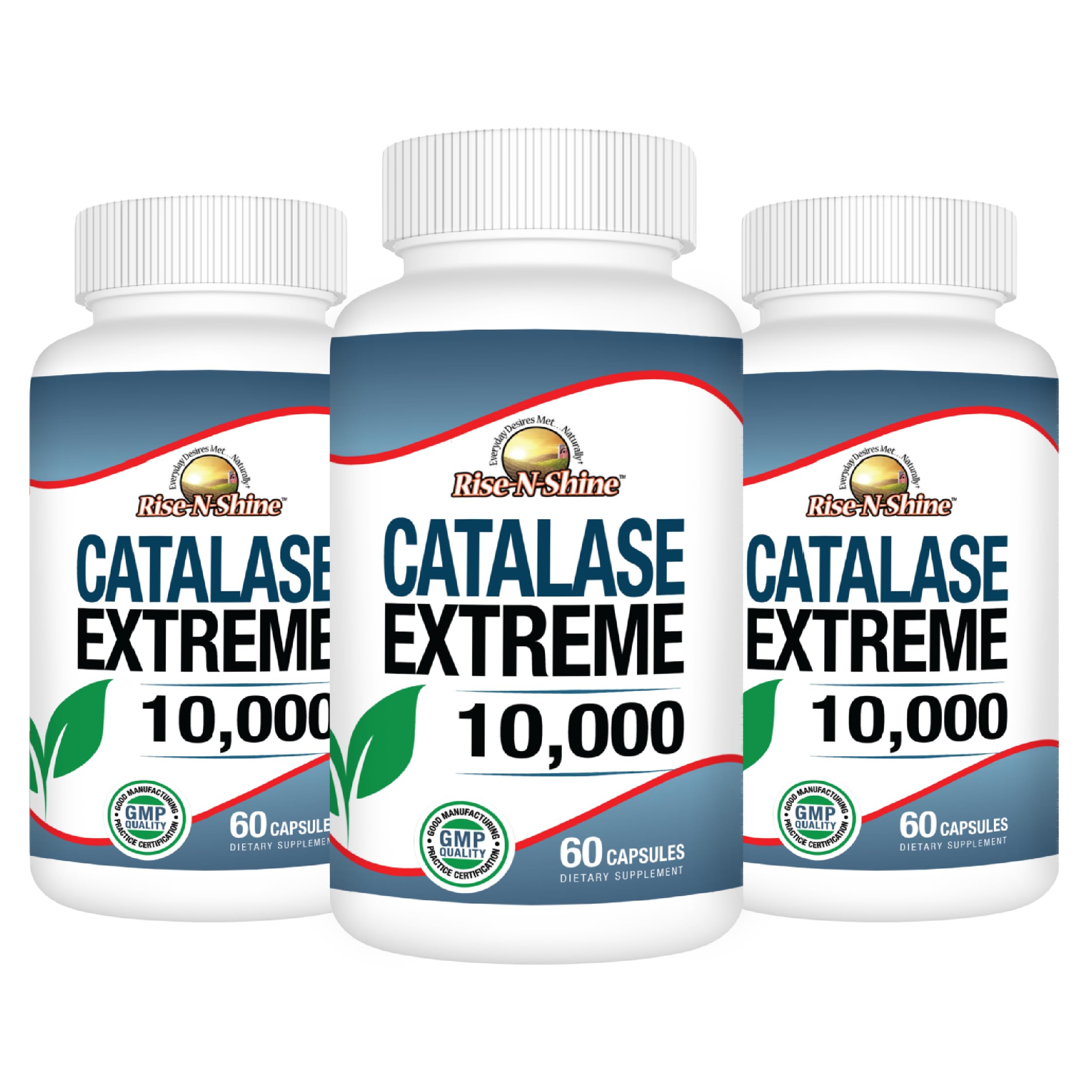 Algopix Similar Product 18 - RiseNShine Catalase Extreme