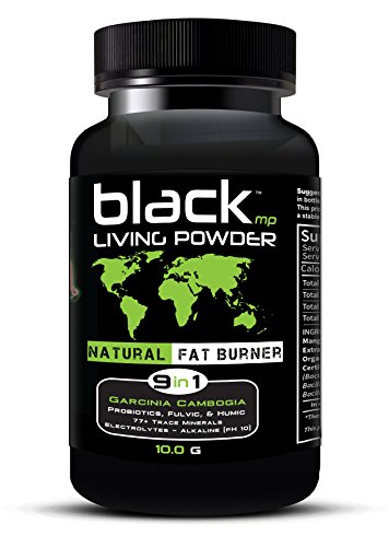Algopix Similar Product 5 - BlackMP Living Powder Natural Fat Burner