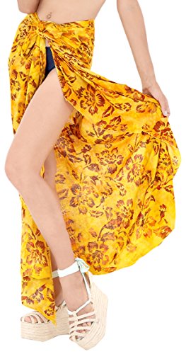 Algopix Similar Product 18 - LA LEELA Women Hawaiian Sarong for