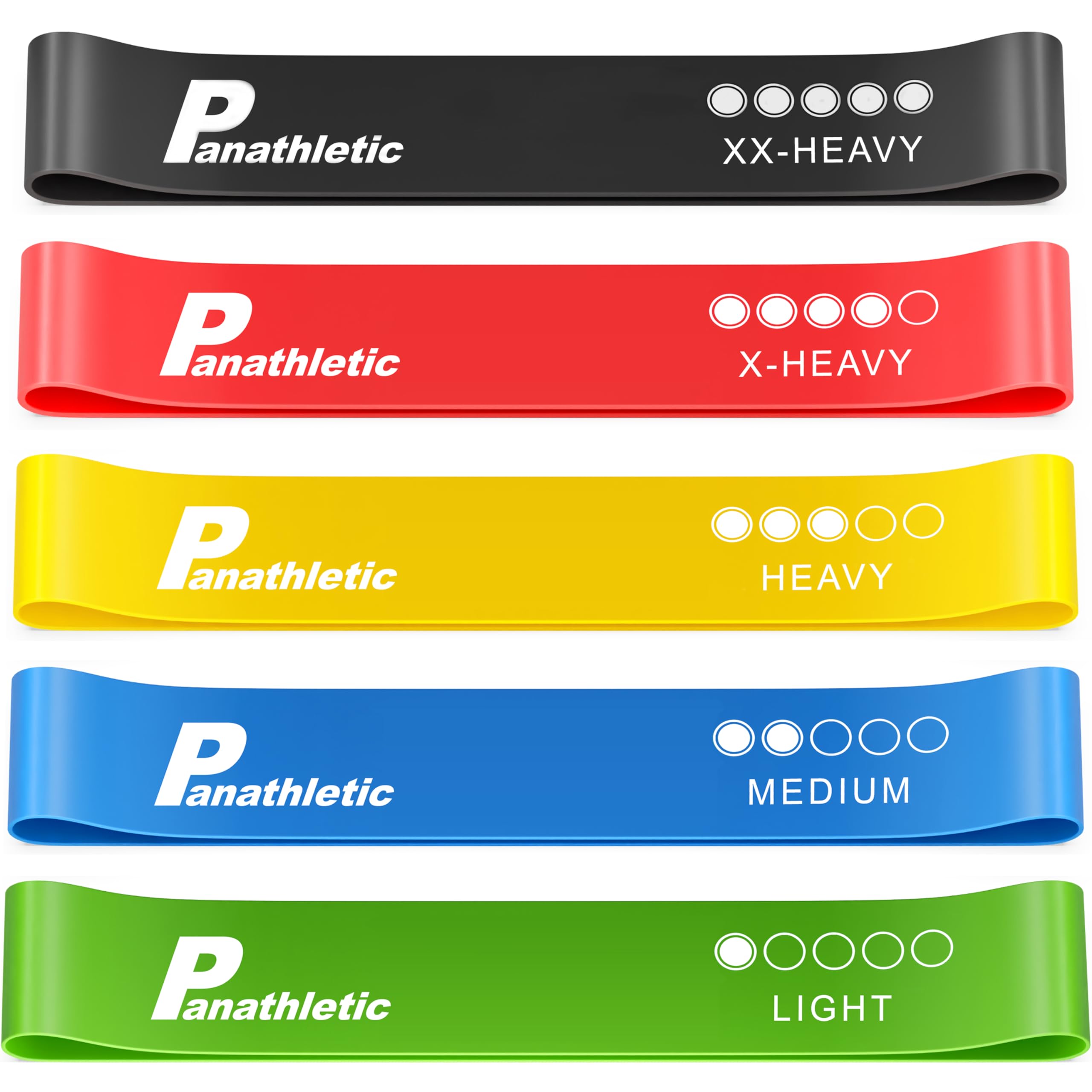Algopix Similar Product 5 - Panathletic Resistance Bands Set of 5