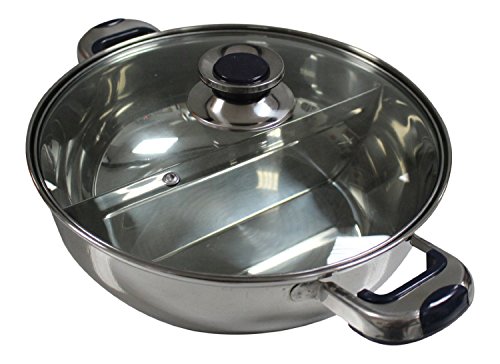 Algopix Similar Product 5 - HCX 30 cm Shabu Shabu Dual Sided Hot