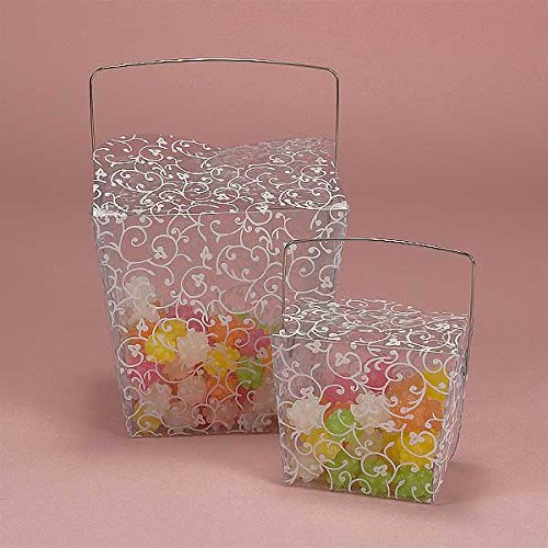Algopix Similar Product 11 - Set of 12 Fancy TAKE OUT BOXES for