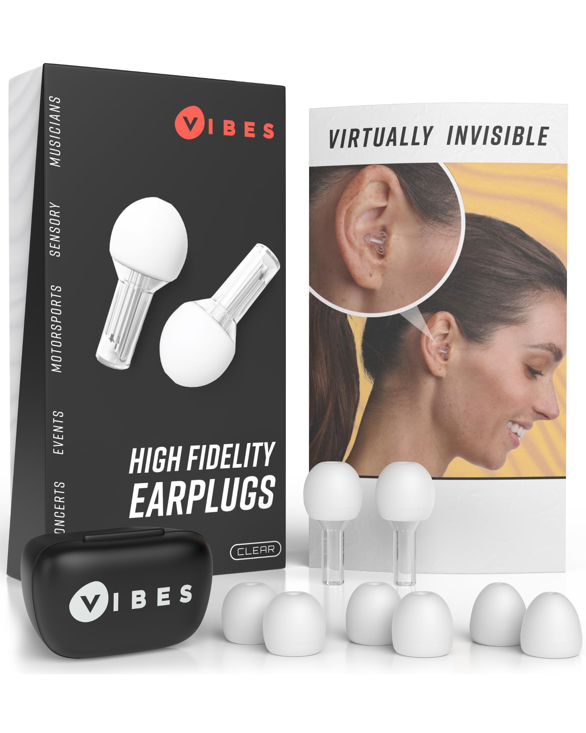 Algopix Similar Product 10 - Vibes High Fidelity Concert Ear Plugs