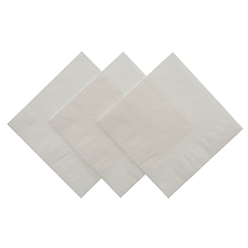 Algopix Similar Product 6 - Royal White Beverage Napkin Package of
