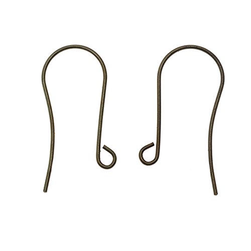 Algopix Similar Product 8 - Vintaj Natural Brass Round Ear Wire