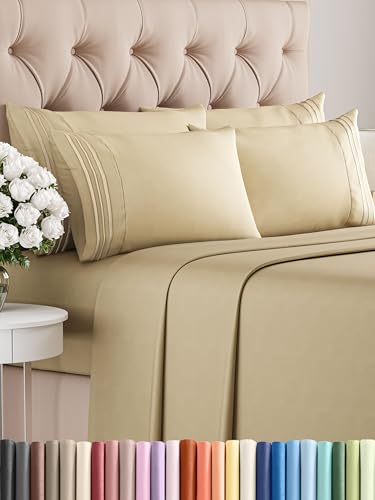 Algopix Similar Product 13 - King 6 Piece Sheet Set  Comfy