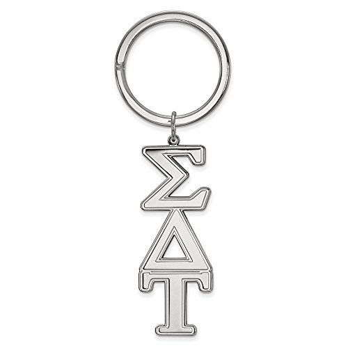 Algopix Similar Product 8 - Sterling Silver Sigma Delta Tau Key