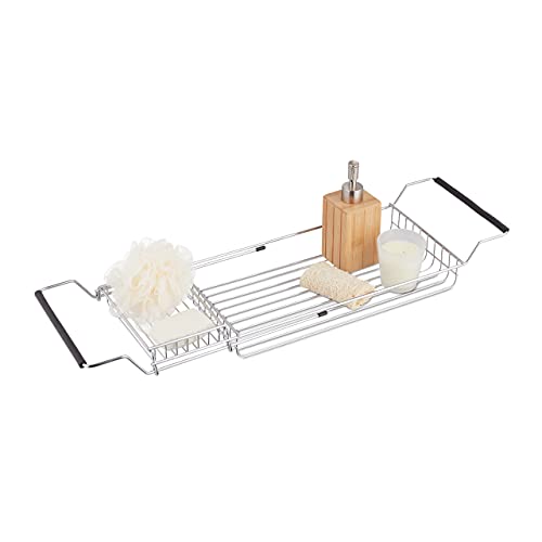 Algopix Similar Product 13 - Relaxdays Tray Extendable 85 x 70 x 20