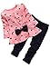 Algopix Similar Product 1 - BOMDEALS Baby Girl Cute 2pcs Set