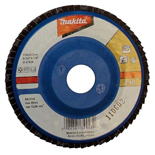 Algopix Similar Product 11 - Makita D-27953 Flap Disc, Multi-Colour
