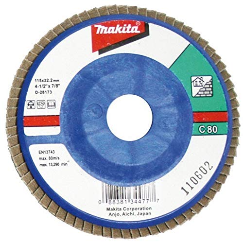 Algopix Similar Product 19 - Makita D-28248 Flap Disc, Multi-Colour