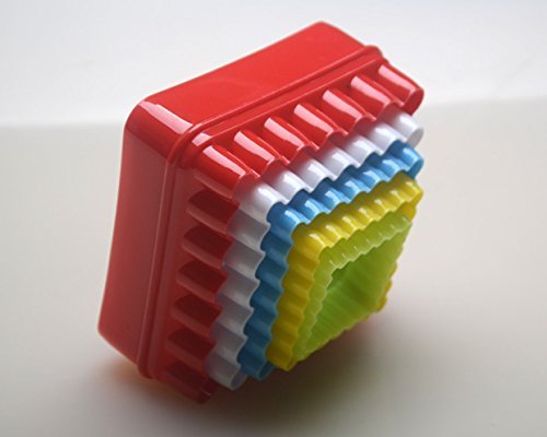 Algopix Similar Product 8 - Cookie Cutter Two Sided Square Cookie