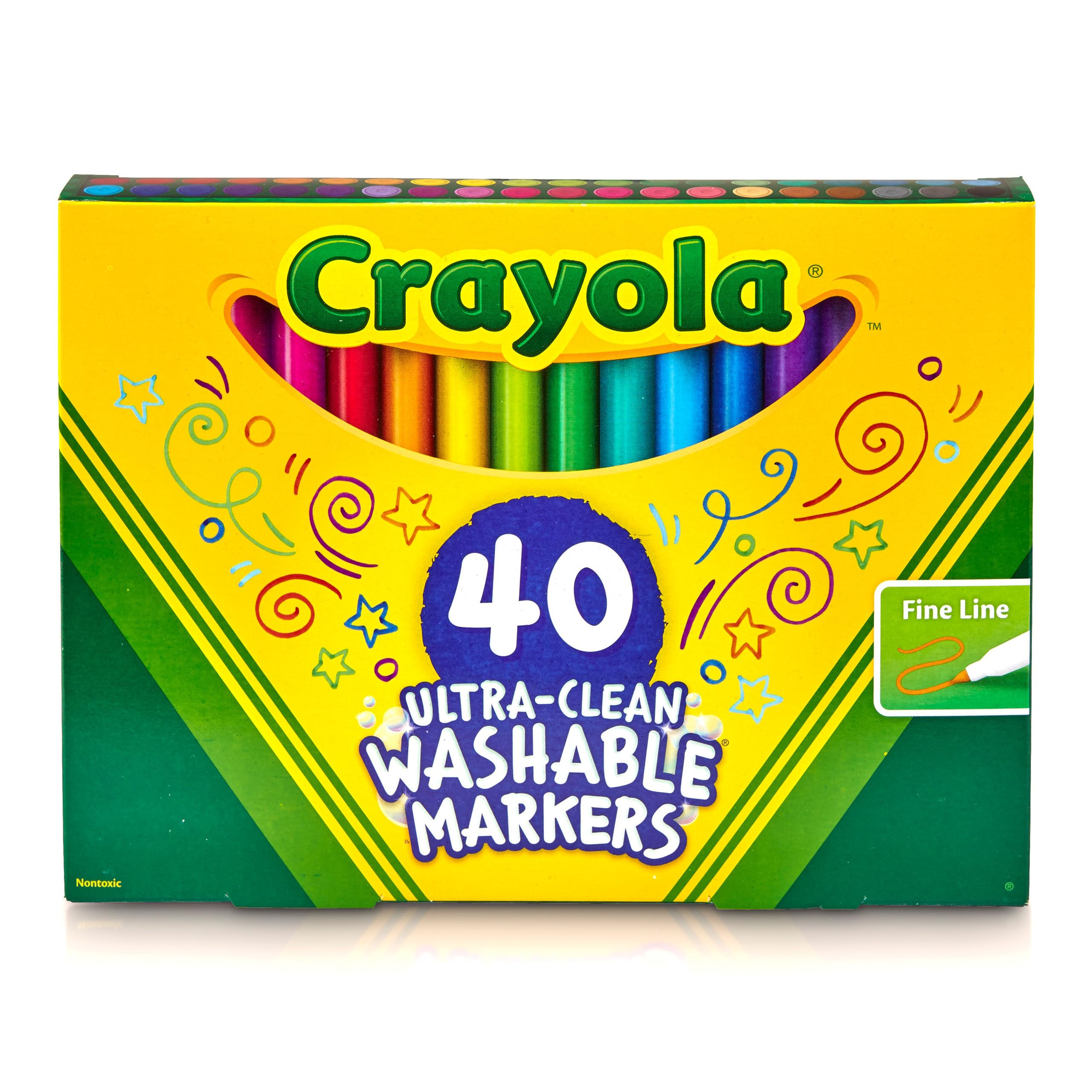 Algopix Similar Product 15 - Crayola Ultra Clean Fine Line Washable