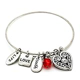 Algopix Similar Product 13 - KISJewelry Symbology Scroll Heart