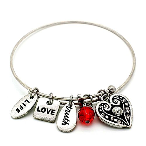 Algopix Similar Product 19 - KISJewelry Symbology Scroll Heart