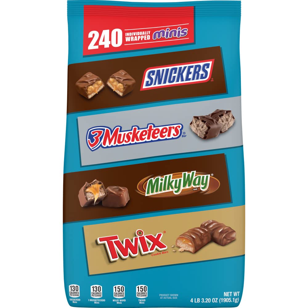 Algopix Similar Product 13 - Mars SNICKERS TWIX 3 MUSKETEERS