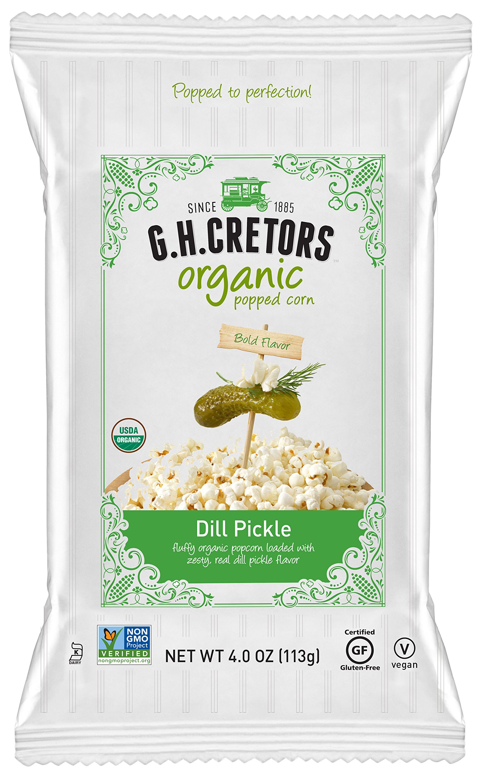 Algopix Similar Product 4 - GH Cretors Organic Simply Salted
