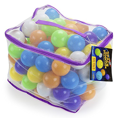 Algopix Similar Product 7 - 100 Space Adventure Soft Ball Pit Balls