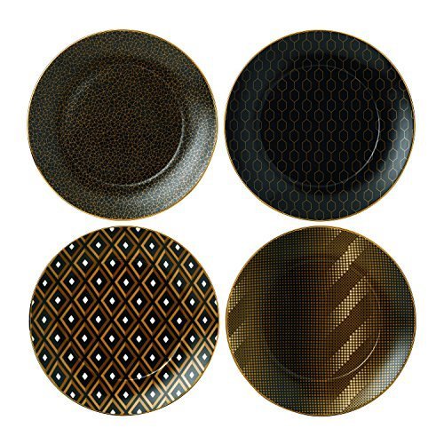 Algopix Similar Product 10 - Wedgwood Arris Accent Tea Plate Set of