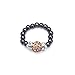 Algopix Similar Product 13 - Gold Crystal Magnetic Hematite Ring