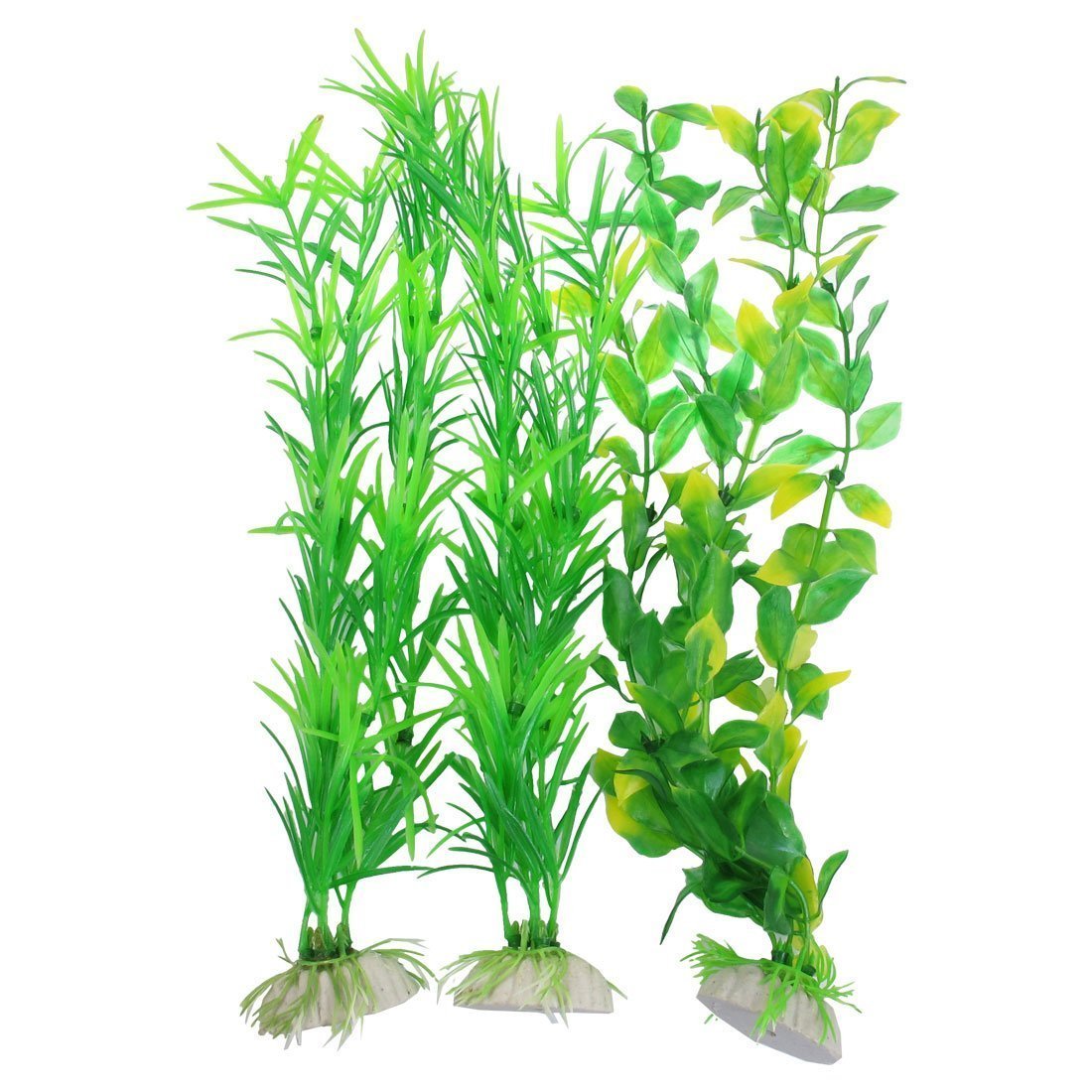 Algopix Similar Product 18 - CNZ 3piece Aquarium Plastic Artificial