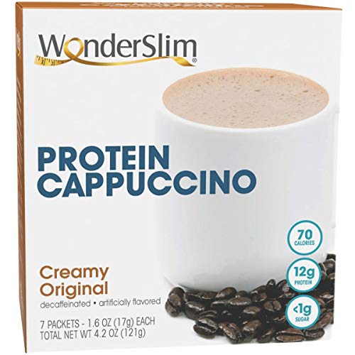 Algopix Similar Product 19 - WonderSlim High Protein Cappuccino 