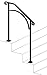 Algopix Similar Product 15 - Iron X Handrail Arch #2 (No Fasteners)