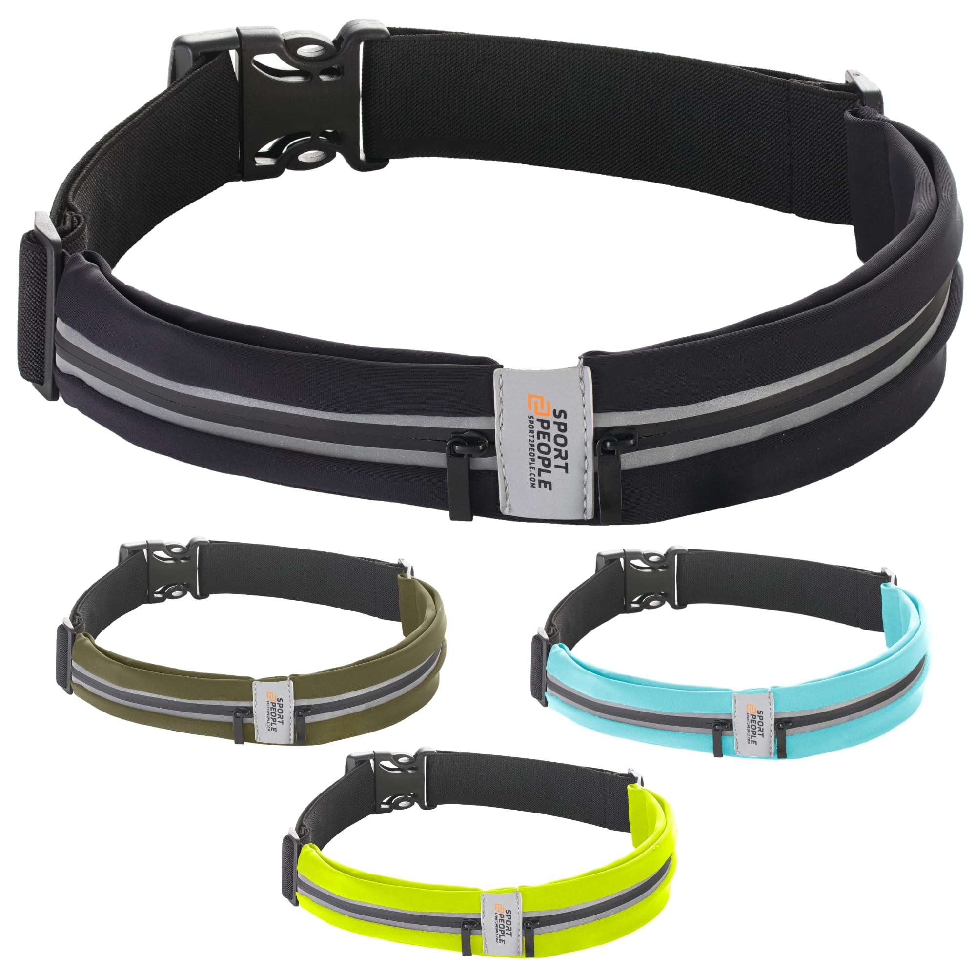 Algopix Similar Product 3 - Slim Running Belt for Women and Men
