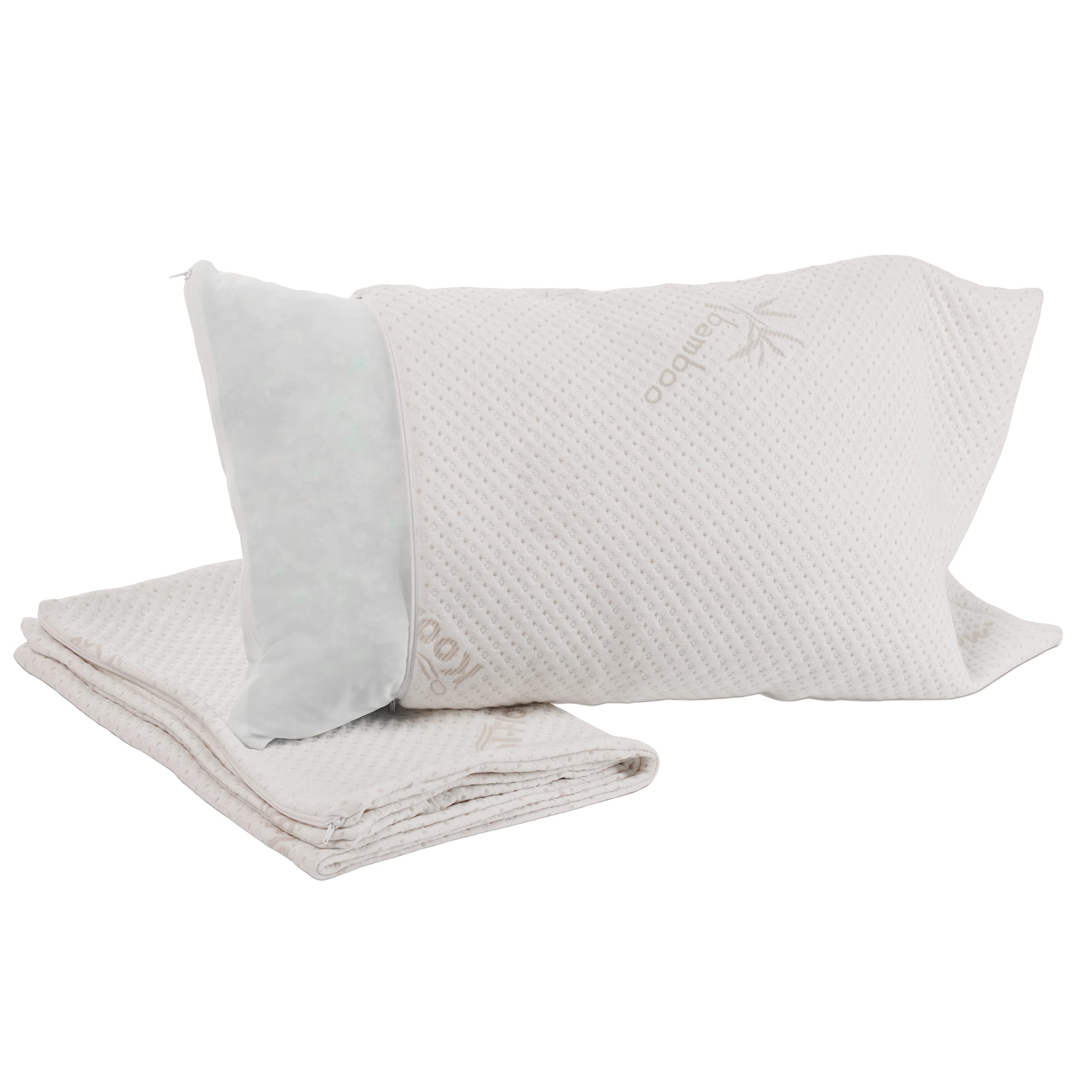 Algopix Similar Product 12 - SnugglePedic Pillow Covers  Zippered