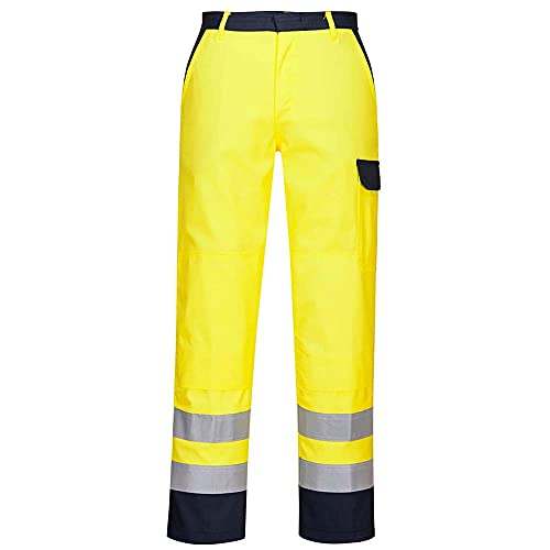 Algopix Similar Product 3 - Portwest Workwear Mens HiVis Bizflame