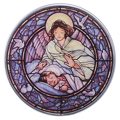 Algopix Similar Product 16 - Stained Glass Panel  Little Girl