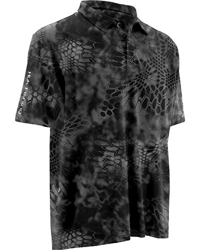 Algopix Similar Product 18 - HUK H1200066TY4L Huk Kryptek Icon Polo