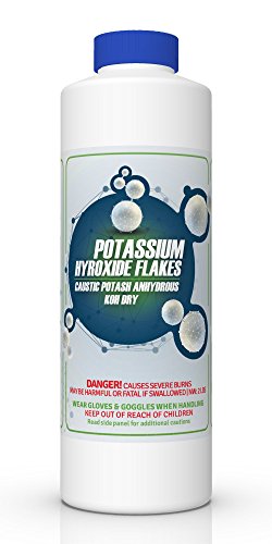 Algopix Similar Product 14 - Pure Potassium Hydroxide Flakes  2 LB