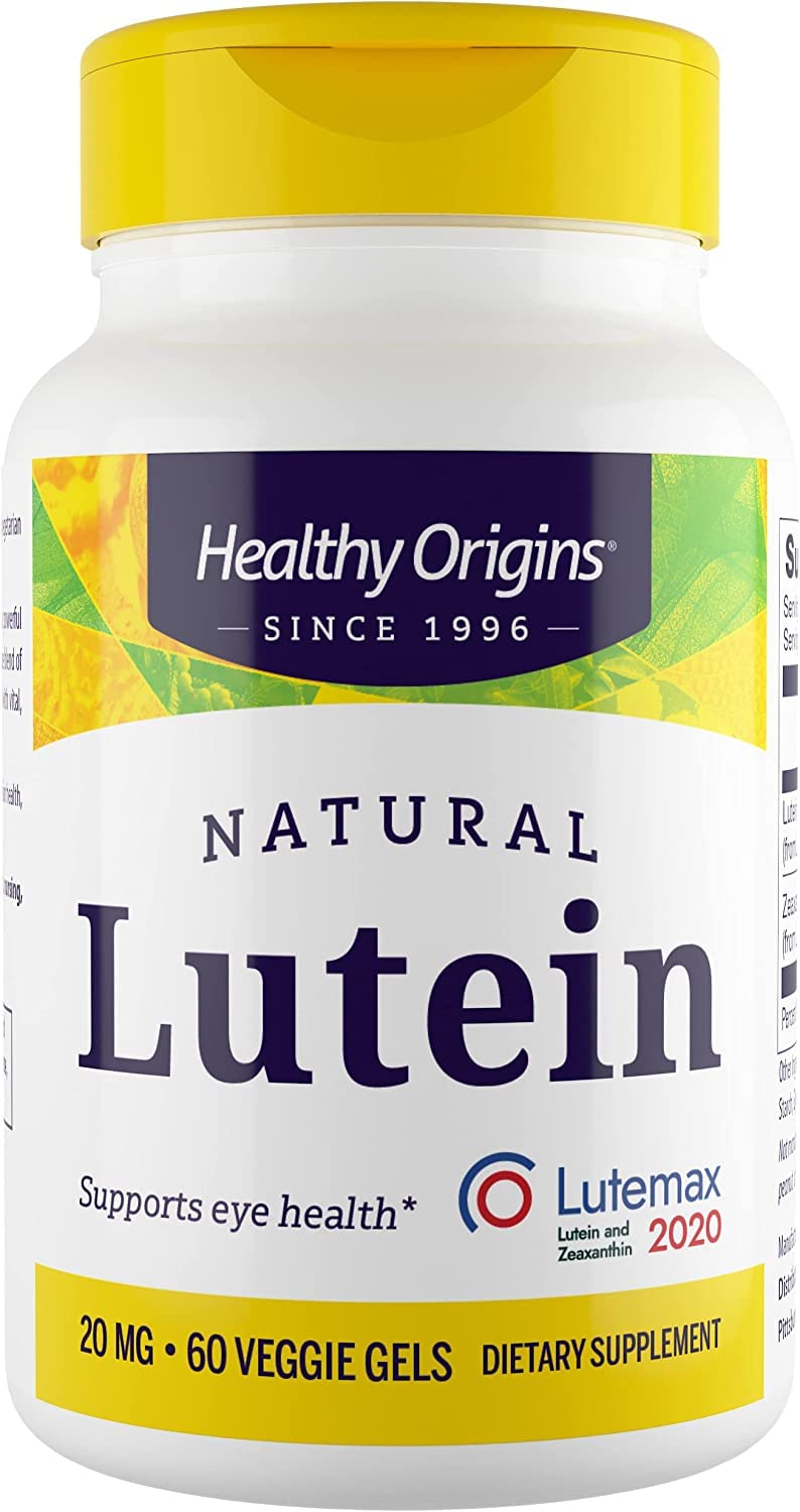Algopix Similar Product 11 - Healthy Origins Lutein Lutemax 2020