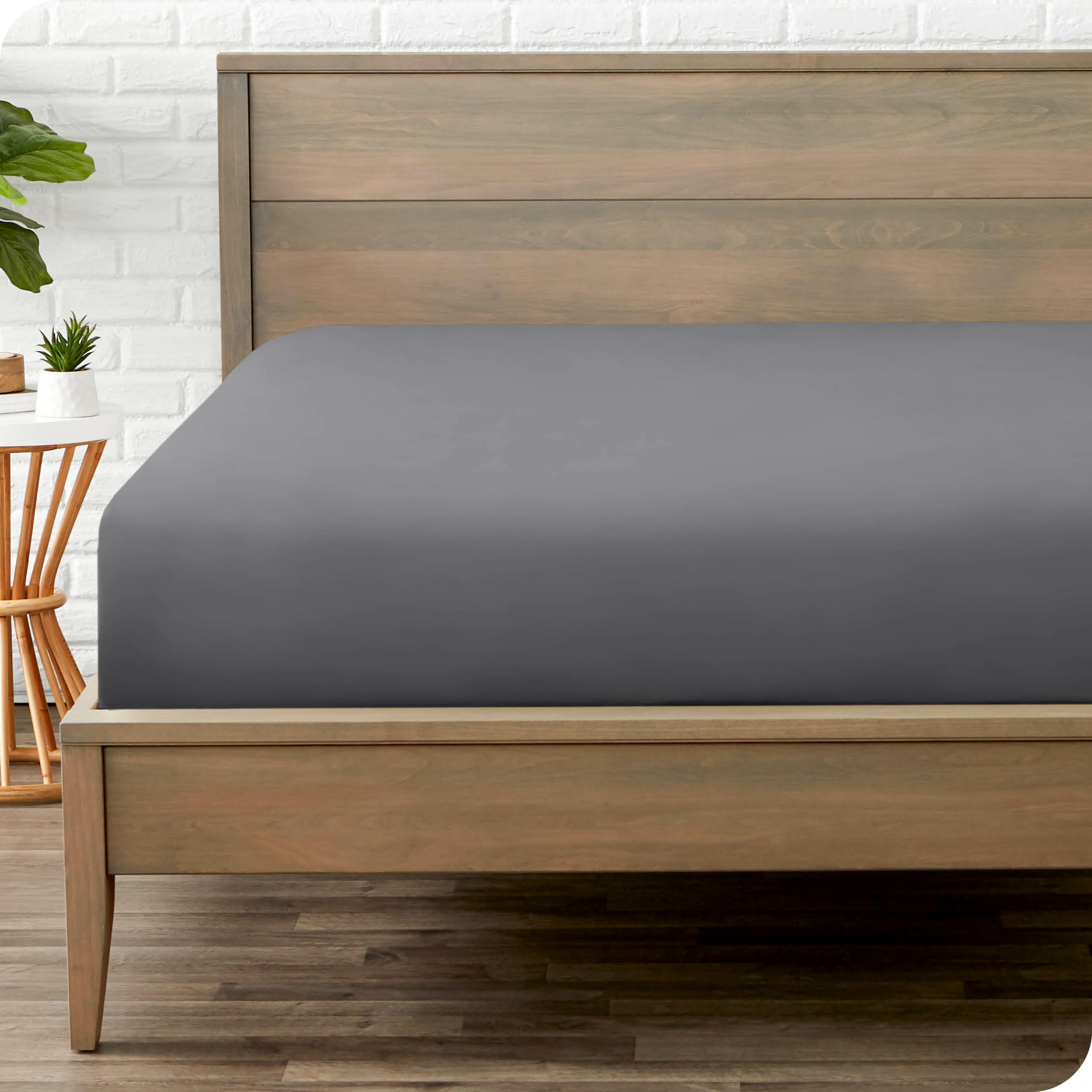 Algopix Similar Product 18 - Bare Home Fitted Bottom Sheet Queen