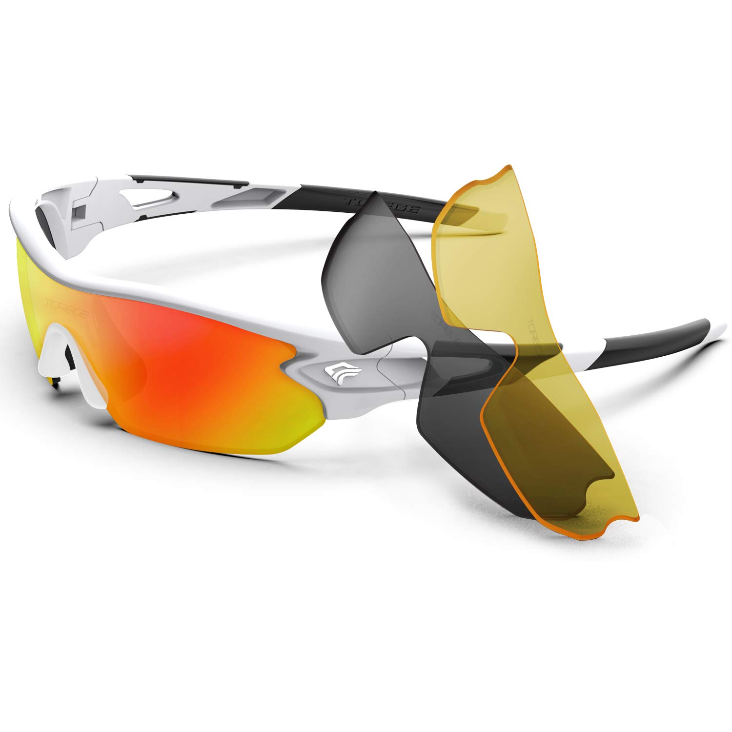 Algopix Similar Product 9 - TOREGE Polarized Sports Sunglasses for