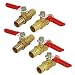 Algopix Similar Product 6 - uxcell Ball Valve ShutOff Valve 12mm