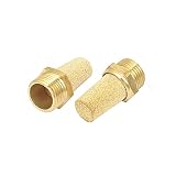 Algopix Similar Product 3 - uxcell 38BSP Thread Brass Pneumatic