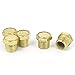 Algopix Similar Product 11 - uxcell 14BSP Thread Flat Head Brass