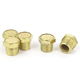 Algopix Similar Product 6 - uxcell 14BSP Thread Flat Head Brass