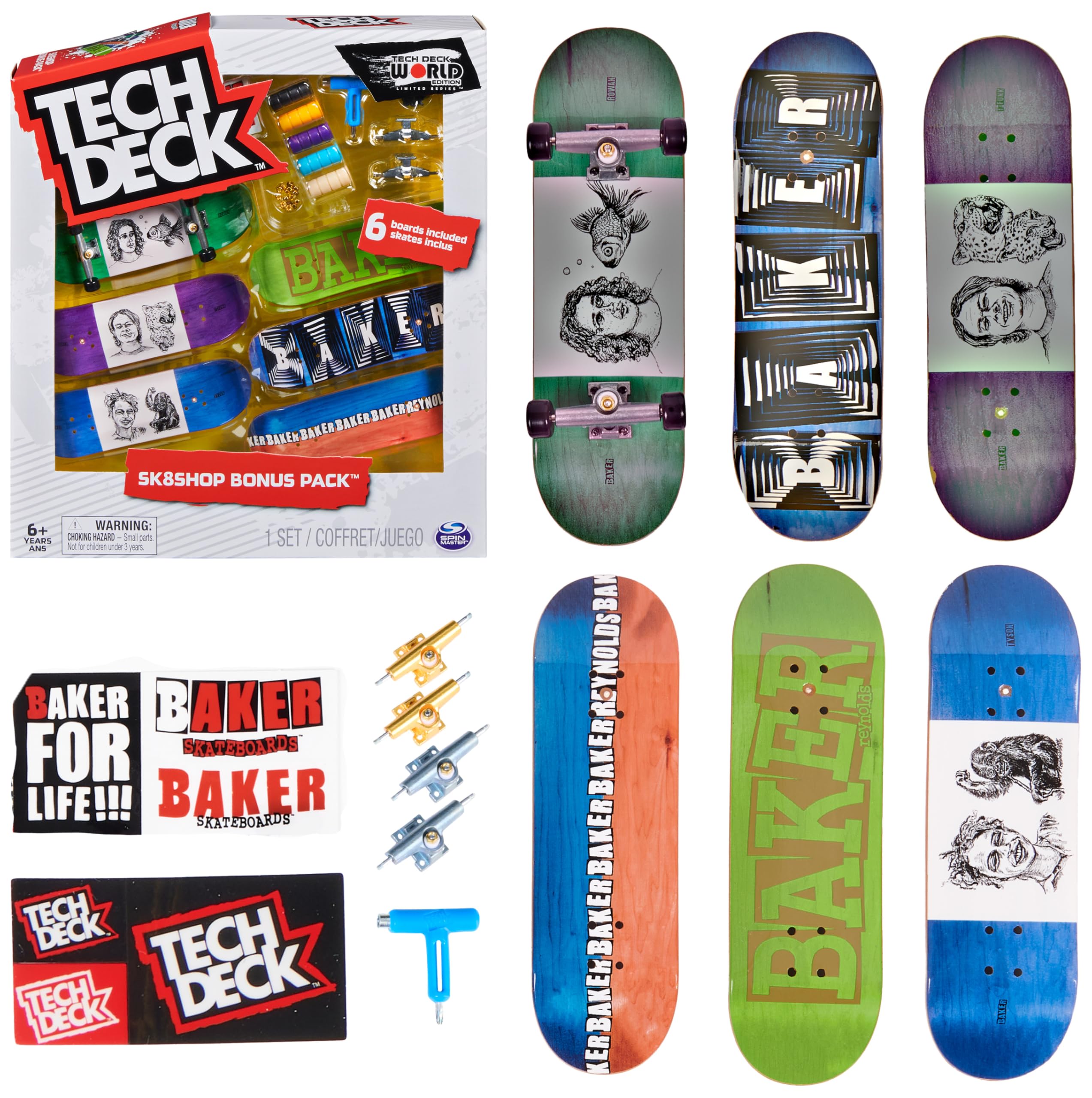 Algopix Similar Product 13 - TECH DECK Sk8shop Fingerboard Bonus