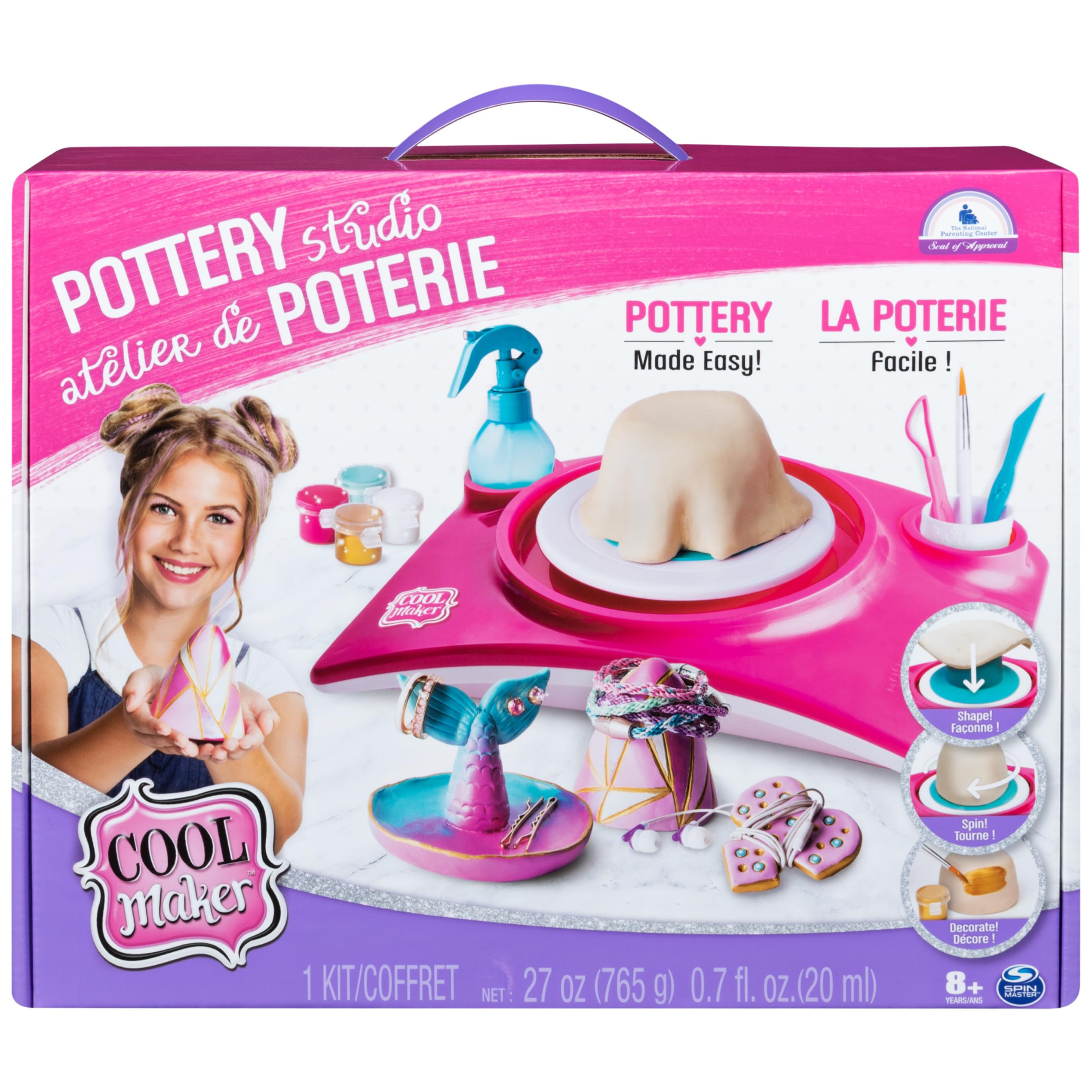 Algopix Similar Product 15 - Cool Maker  Pottery Studio Clay