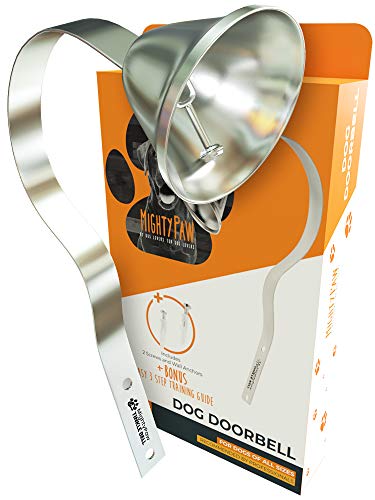 Algopix Similar Product 13 - Mighty Paw Metal Dog Doorbell  Durable