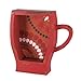 Algopix Similar Product 20 - Red Coffee Cup Shelf 17.5x4.75x17.25"